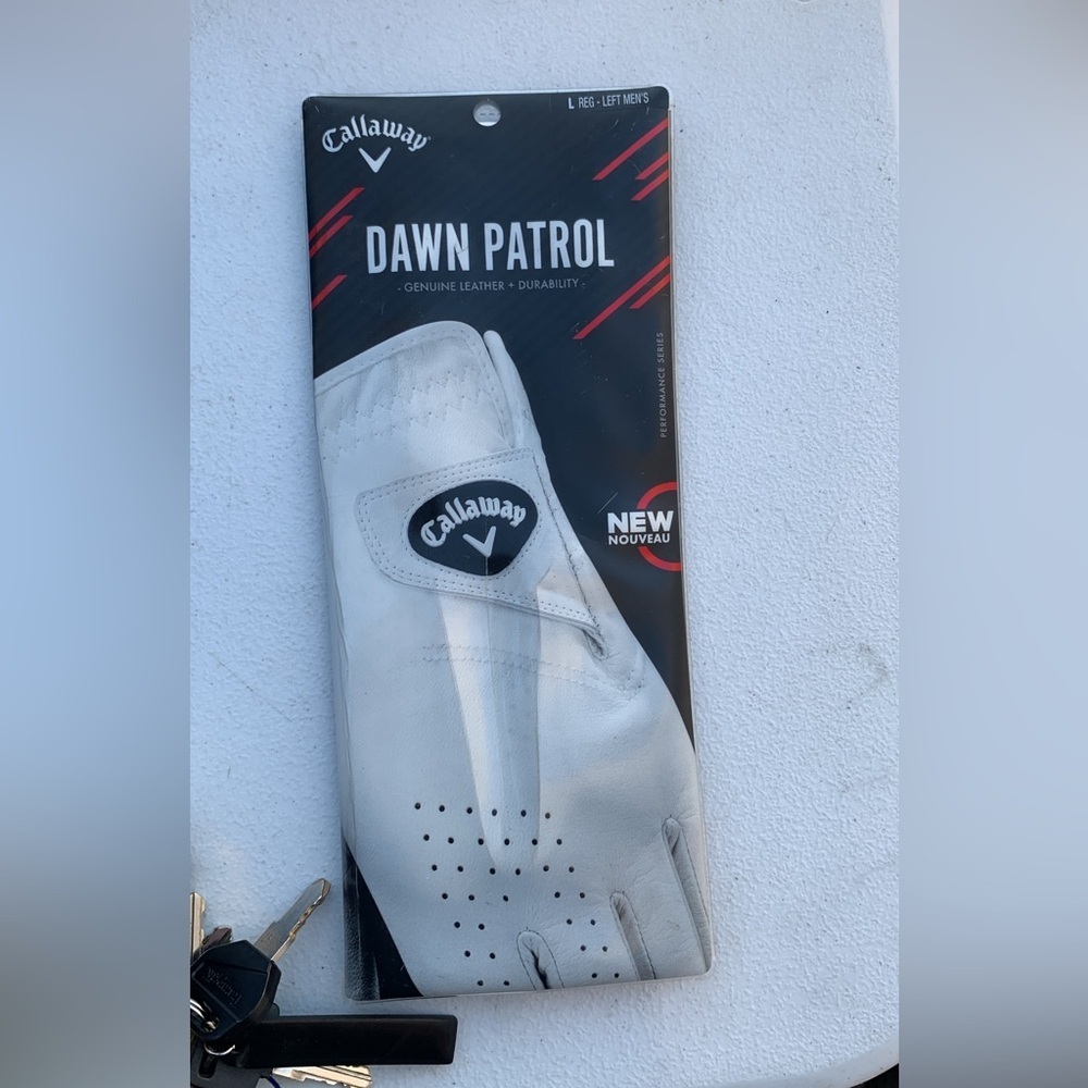 Callaway golf glove Left hand size large new in package